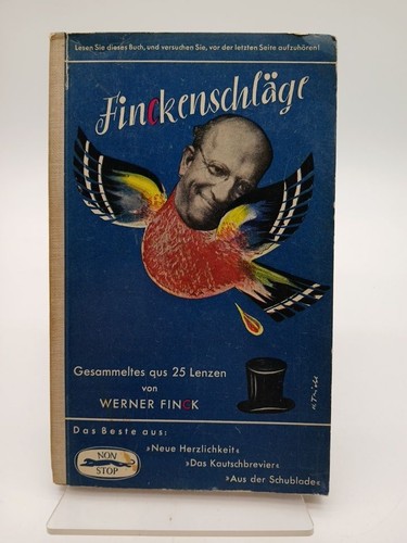 Finckenschläge werner finck - finckenschläge, finck: