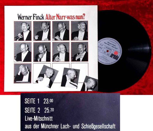 Werner finck alter narr - lp,