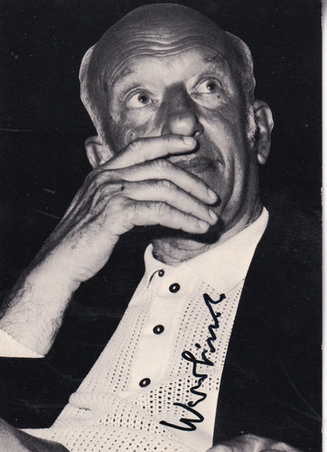 Autogramm werner finck - -,